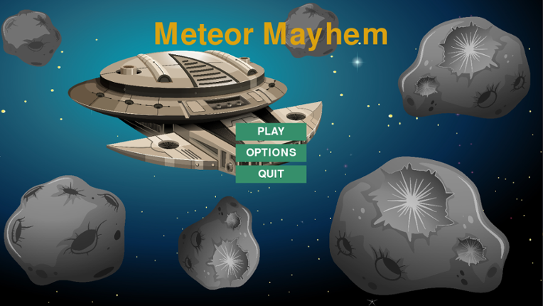 Meteor Mayhem Game Cover