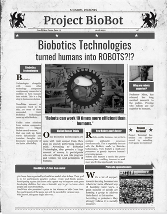 Project BioBot screenshot