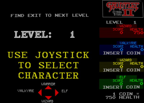 Gauntlet II screenshot