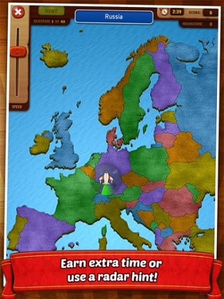 GeoFlight Europe Pro screenshot