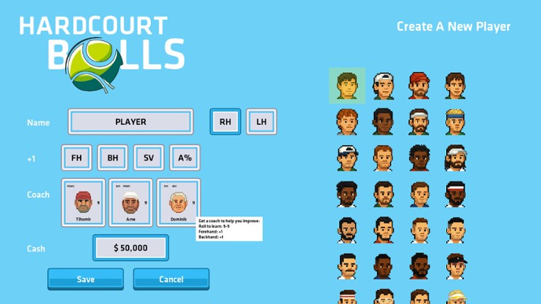 Hardcourt Balls screenshot