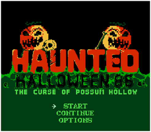 Haunted: Halloween '86 - The Curse of Possum Hollow (NES) screenshot