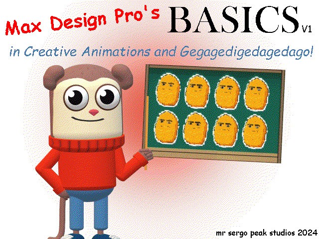Games like Max Design Pro's Basics in Creative Animations and Gegagedigedagedago