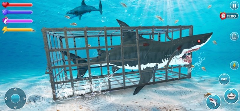 Megalodon Shark Fish Attack screenshot