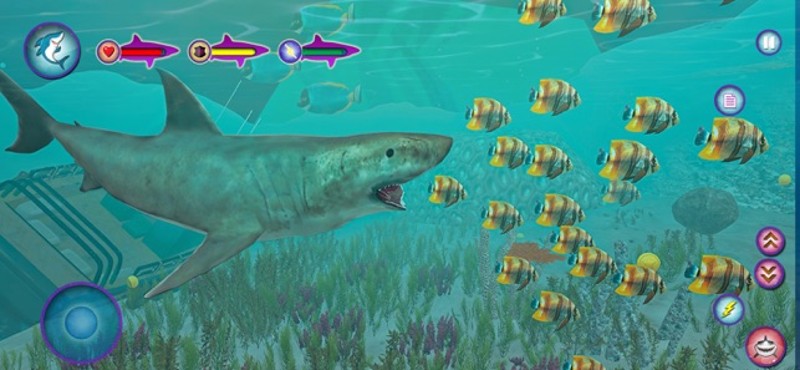 Megalodon Shark Fish Attack screenshot