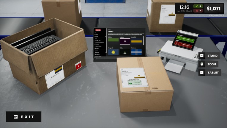 Parcel Simulator screenshot