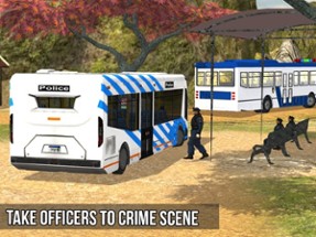 Police Bus Offroad Driver Image