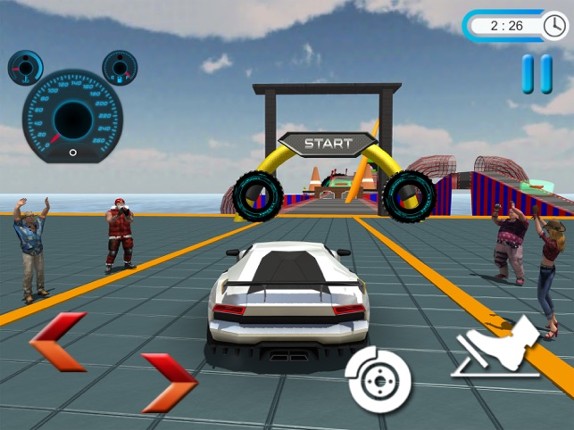 Ramp Car Racing Game screenshot