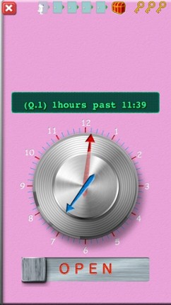Safecracker in analog clock[Free] Image