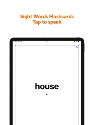 Sight Words Flash Cards screenshot