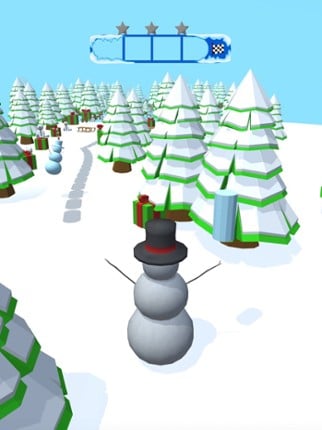 Snowman Slide screenshot