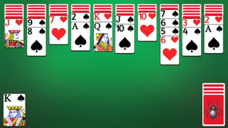 Spider Solitaire screenshot