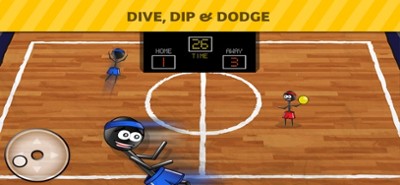 Stickman 1-on-1 Dodgeball Image