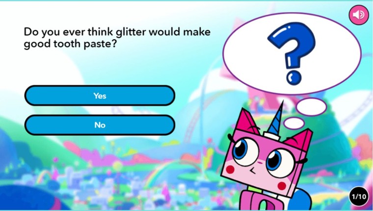 Unikitty! Hyper Quiz screenshot