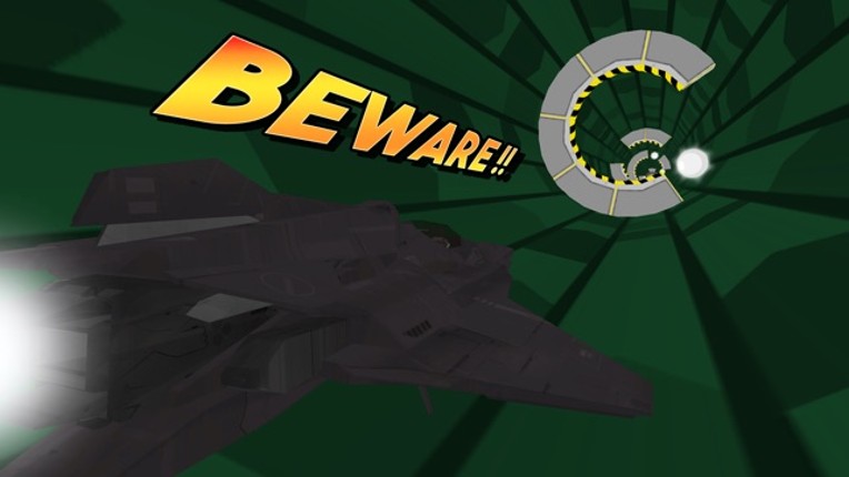 3D Super-Hero Galaxy Tunnel - A Space-Craft Awakens Hovercraft Twist Fly screenshot