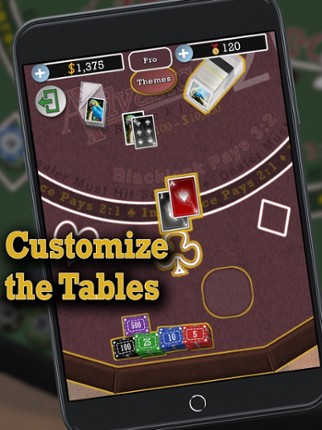 Advanced 21 Blackjack screenshot