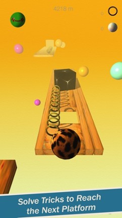Beasty Ball Mania - A 3D Physics Based Endless Runner / Platformer Marble Rolling Dash screenshot