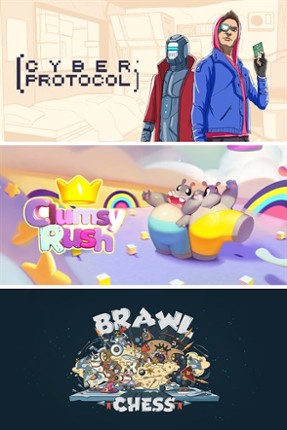 Cyber Protocol + Clumsy Rush + Brawl Chess Image