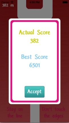 Follow line screenshot