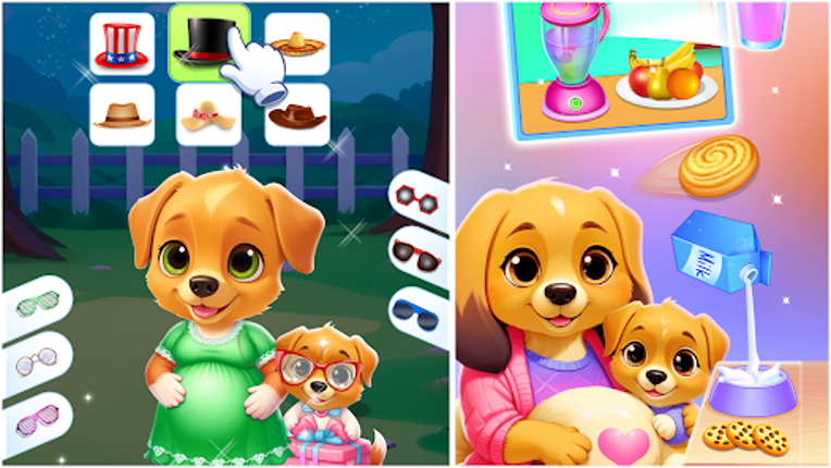 newborn babyshower - dog game screenshot