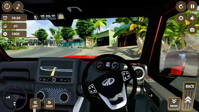 Jeep Game Offroad Thar Game screenshot