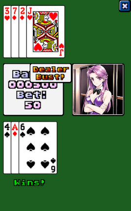 video blackjack screenshot