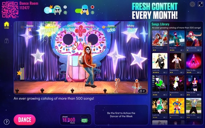 Just Dance Now screenshot