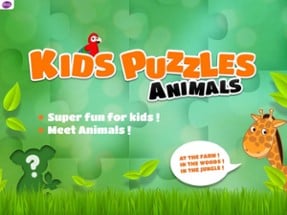 Kids Puzzle Animals Image