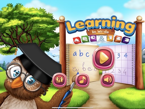 Learning to Write ABC and 123 Image