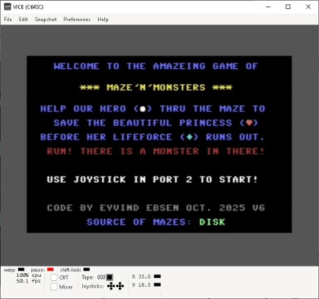 Maze'n'Monsters Image