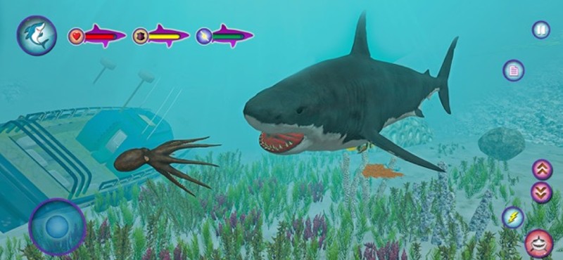 Megalodon Shark Fish Attack screenshot