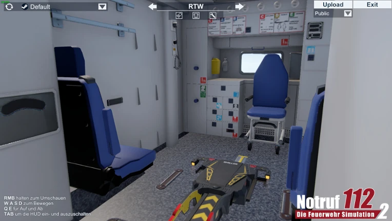 Notruf 112 - Die Feuerwehr Simulation 2: Showroom screenshot