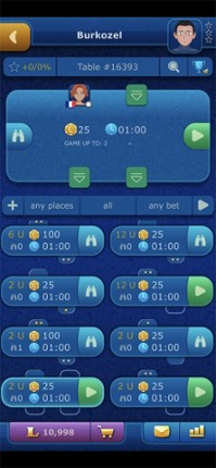 Online Bura LiveGames screenshot