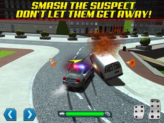 Police Chase Traffic Race Real Crime Fighting Road Racing Game Image