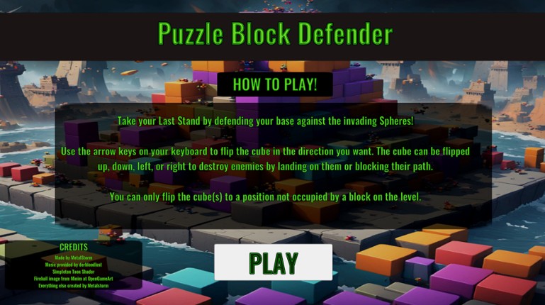 Puzzle Block Defender Image