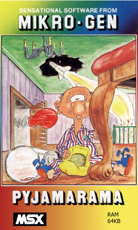 Games like Pyjamarama (MSX)