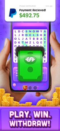 Real Money Word Search Skillz screenshot