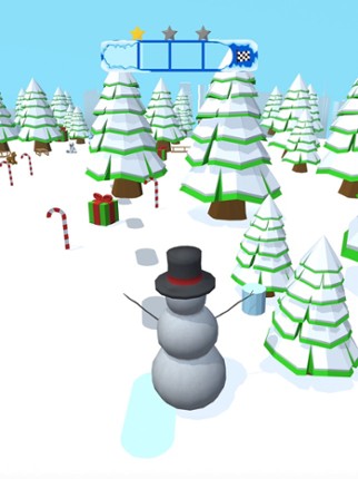 Snowman Slide screenshot