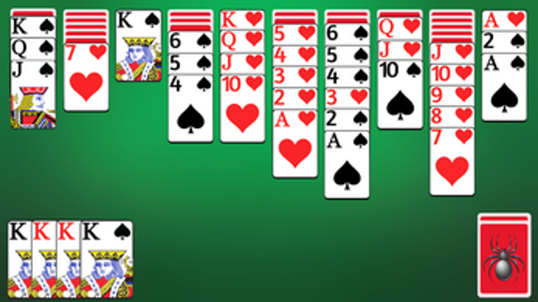 Spider Solitaire screenshot