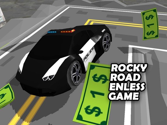 3D Zig-Zag Car - On The Run with Maze Road Racing Game screenshot