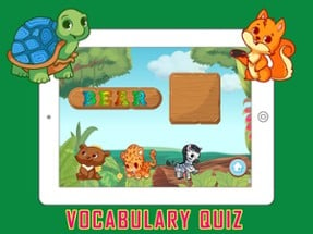 ABC Animals Shadow Puzzle - Vocabulary Quiz Games Image