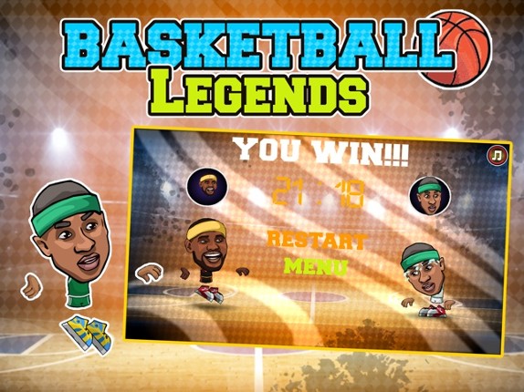 Basketball Legends: Dunk Game screenshot