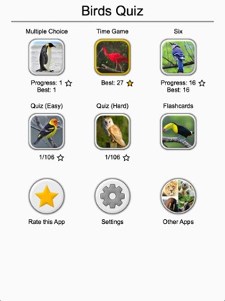 Bird World - Quiz about Famous Birds of the Earth screenshot