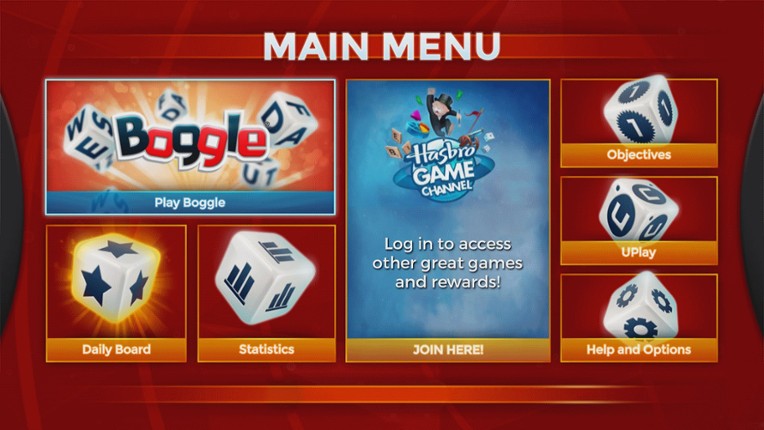 Boggle screenshot