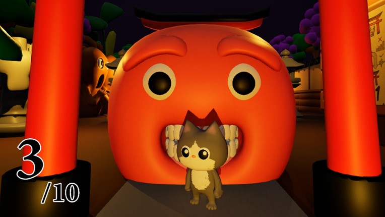 Cat in Temple screenshot