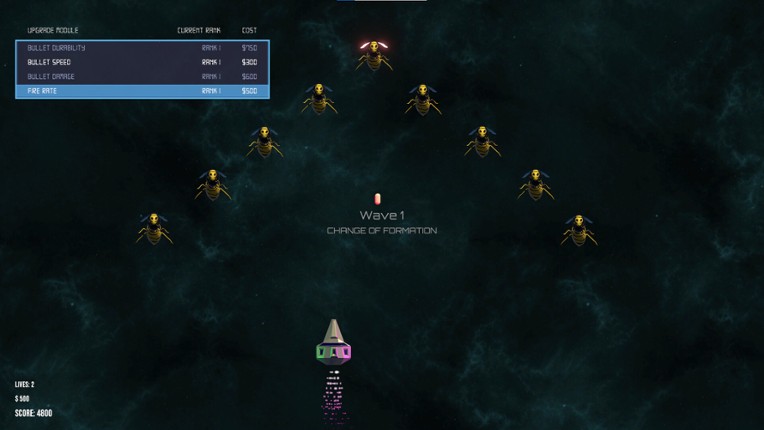 Cosmic Swarm screenshot