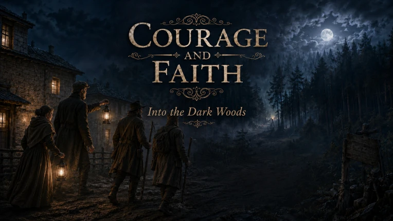 Courage and Faith: Into the Dark Woods Image