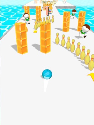 Crazy Bowling 3D Image