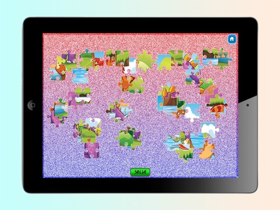 Dinosaur Jigsaw Puzzle Fun Game for Kids Image