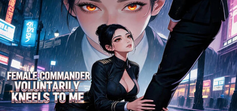 Female Commander Voluntarily Kneels to Me Image